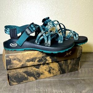 Brand New! Chaco Sandals, Angular Teal